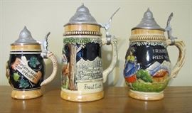 Vintage German Steins