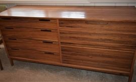 1960s Danish Midcentury Modern Walnut Credenza by William Watting