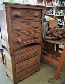 Garage Antique Dressers  ready to finish