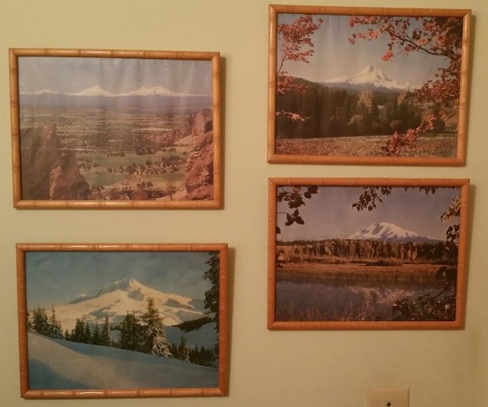 Mount Rainier and vintage frames