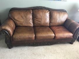 KFL002 Beautiful Leather Couch
