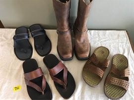 KFL045 Leather Boots and Sandals 