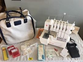 KFL058 Singer Overlock Sewing Machine and More