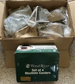 KFL073 Metal Table Feet and Machine Casters