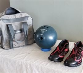 KFL097 Bowling Set - Ball, Shoes & Case