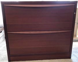 KFL098 Wooden Cherry Two-Drawer Dresser