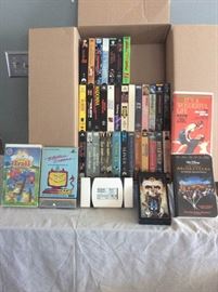 KFL116 VHS Movies #2 E.T., Sliver and More