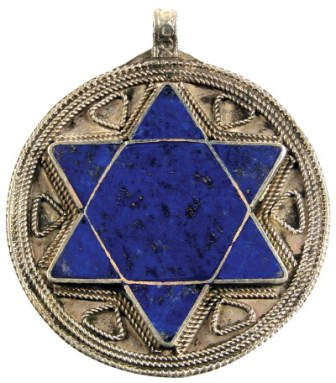 Antique Star of David Pendant, 1800's