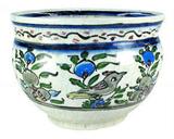Antique Asian Hand Painted Ceramic Bowl, Early 1900's