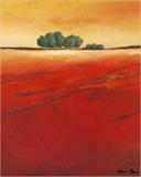 Modern Fine Hand Painted Oil Landscape on Canvas