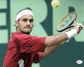 Roger Federer Autographed 8X10 Photo