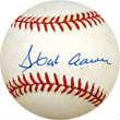 Hank Aaron Autographed Baseball