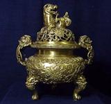 Extraordinary, Large Bronze Incense Burner