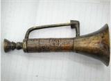 Old Asian Bronze Trumpet
