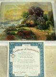Thomas Kinkade 4 Seasons Wall Tile