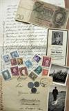 WWII Photos, Stamps, Letter, Currency and Coins