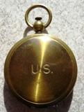 Antique WWII Brass US Waltham Field Compass