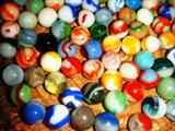 Lot of 100 Vintage Marbles