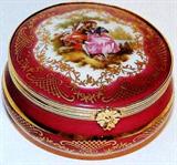 Vintage Limoges Hinged Trinket Box