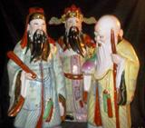 Antique Chinese 3 Wise Men