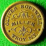 Troy, NY Oliver Boutwell Civil War Token