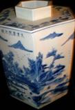 Very Nice Chinese Porcelain Kangxi Tea Caddy