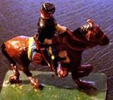 Antique Toy Tin Confederate Soldier