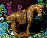Gorgeous Solid Jade Horse Sculpture