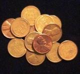 Lot of 10 Old Lincoln Wheat Pennies