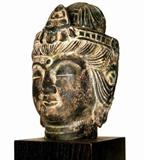 Antique Rare Bronze Bust of Buddha