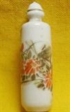Beautiful, Rare Handpainted Oriental Snuff Bottle