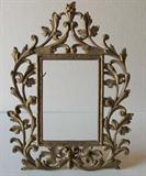 Antique Solid Brass Picture Frame