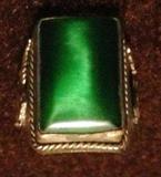 Jade Silver Ring