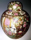 Amazing, Very Large, Antique Asian Hand Painted, Signed Urn
