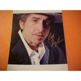 Bob Dylan Hand Autographed, Original Candid Color 8x10 Photo