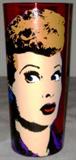 Rare Pop Art "I Love Lucy" Drinking Glass