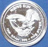 Mini Solid Silver Eagle Coins