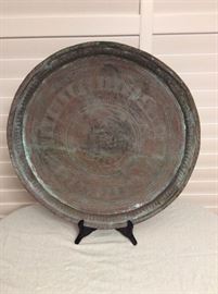 MVT020 Vintage Brass Tray