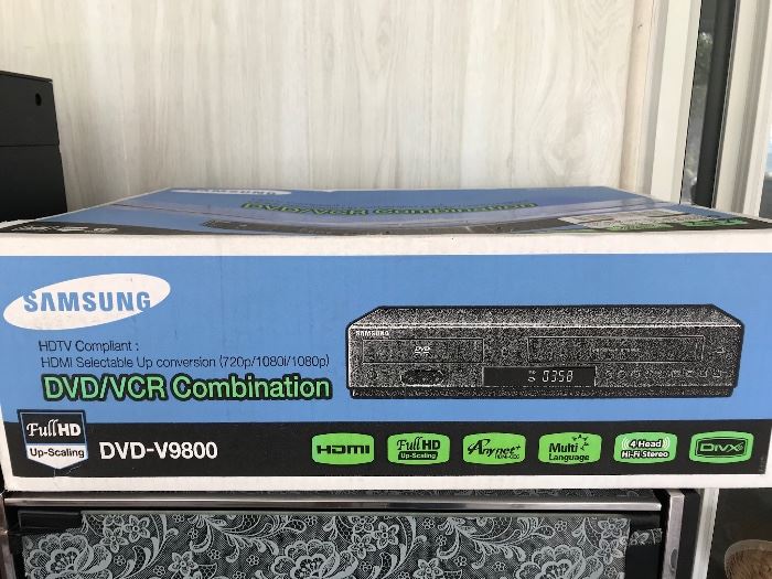 New Samsung DVD/VCR 