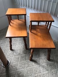 Maple End tables