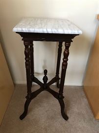 Square marble top table (3 available)