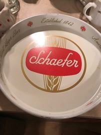 Schaefer beer tray