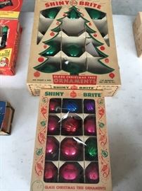 Vintage Christmas decorations
