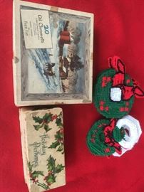 Vintage Christmas items