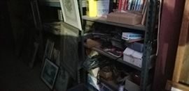 Tons of art, victorian stone block prints and misc pencil drawings and etc.etc