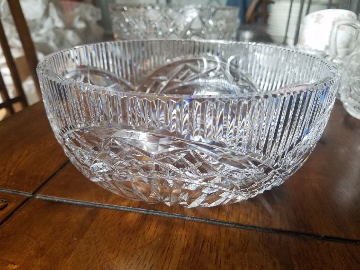 Waterford Cut Crystal Bowl.  $90.00