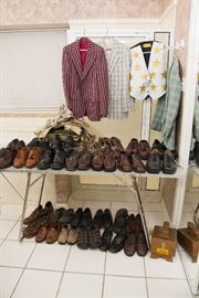 Shoes Of All Kinds As well As Fun Jackets & Vests.