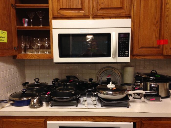 Kitchen Goods:  Pots, Pans and More:  $1.50-$16.50