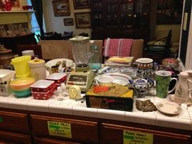 Vintage Pyrex, Tupperware, Pottery, Backing Dishes and Quite A Bit More!
