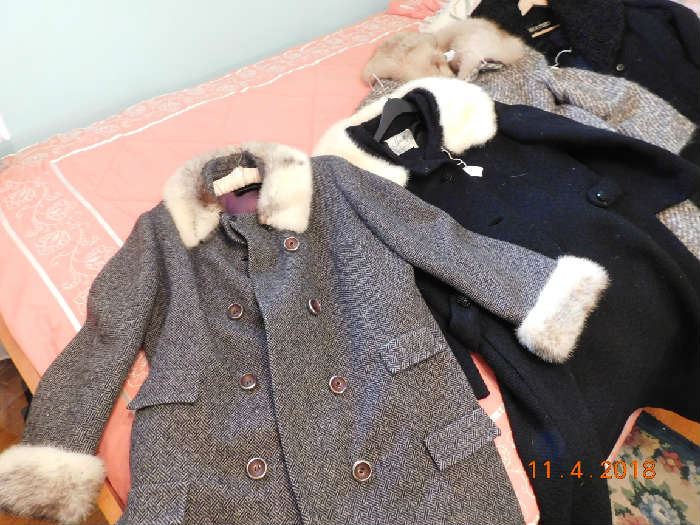 Vintage coats.